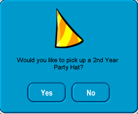 party hat png. The party hat is moving!